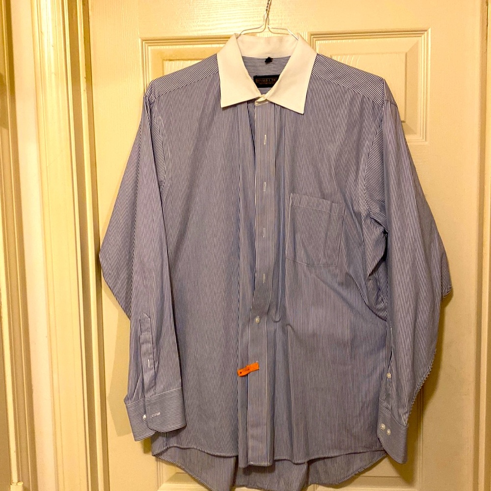 Donald Trump Pinstripe Dress Shirt